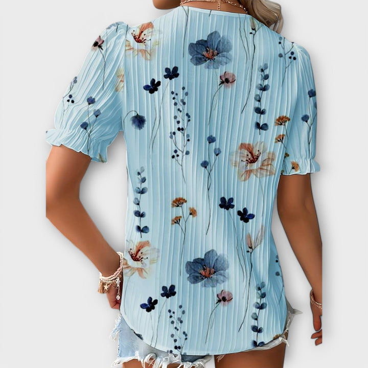 Hermina - Bluza s V izrezom