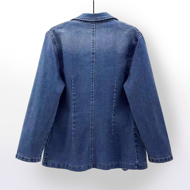 Sandra - Klasični Denim Blazer