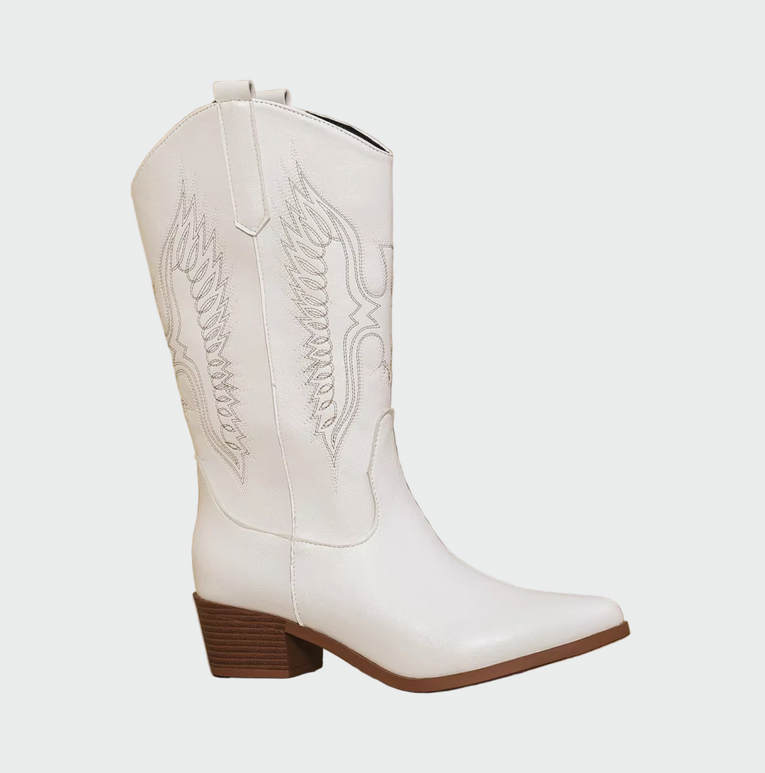 Sofia - Elegantne i udobne kožne cowboy čizme