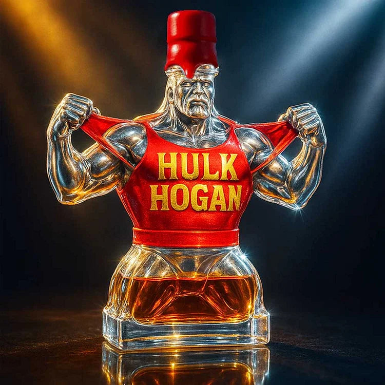 1953-2025 HULK HOGAN Memorabilija Boca Whisky