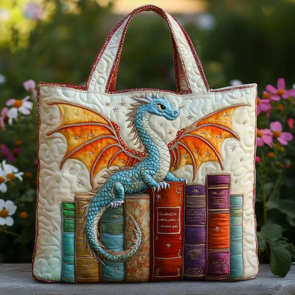 Emerald Dragon Quilting Bag - Čuvar knjiga