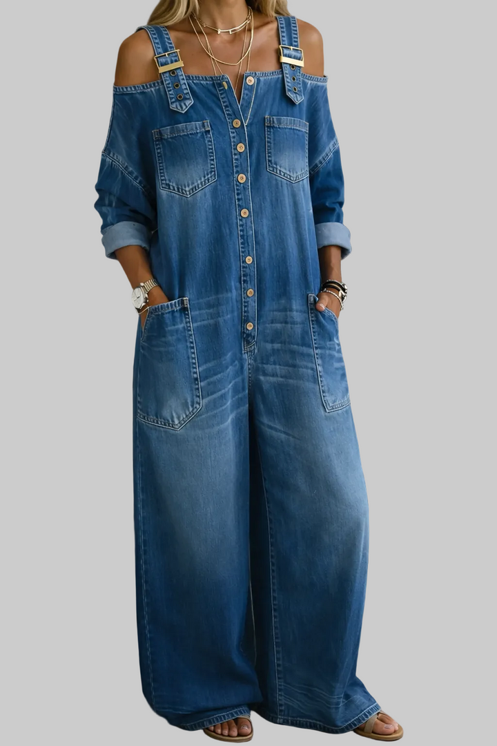 Petra – Moderni Denim Kombinezon