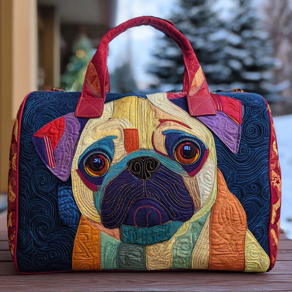 Petite Frimousse Quilted Travel Bag