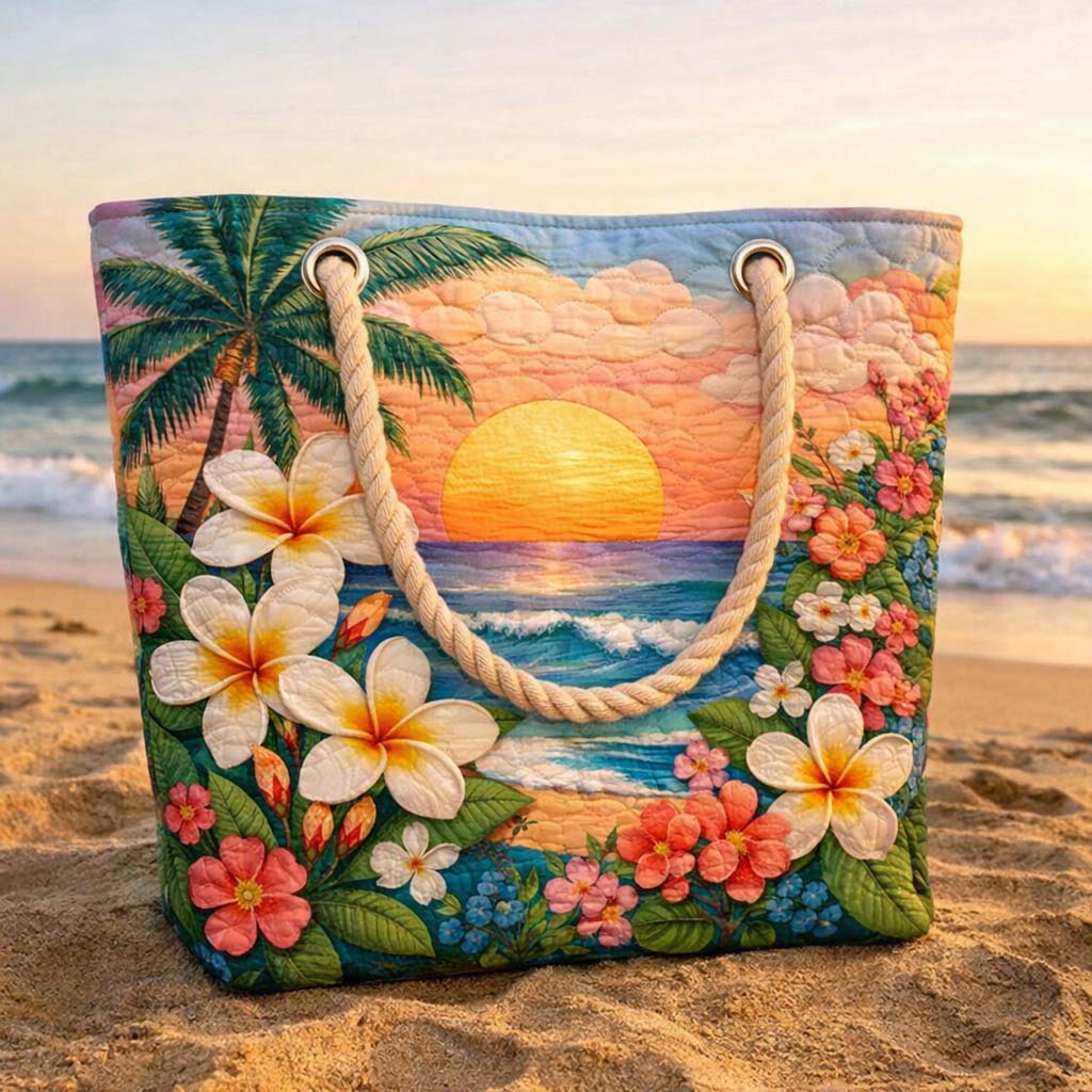Ručno rađena plažna torba Tropical Breeze