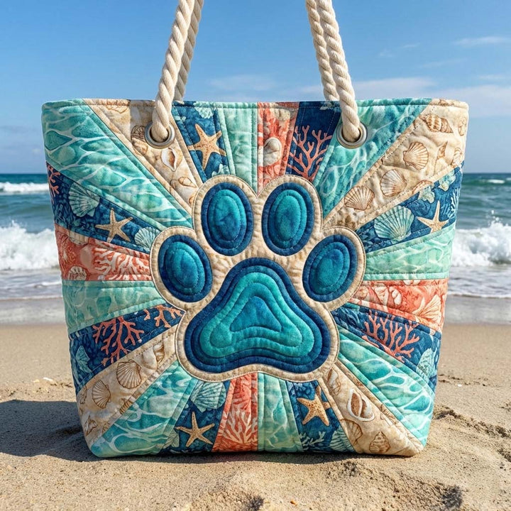Ručna plažna torba | Motiv otisaka