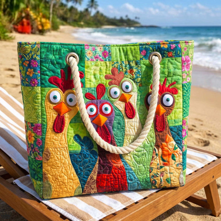 Funky Chicken Umjetnička Torba za Plažu