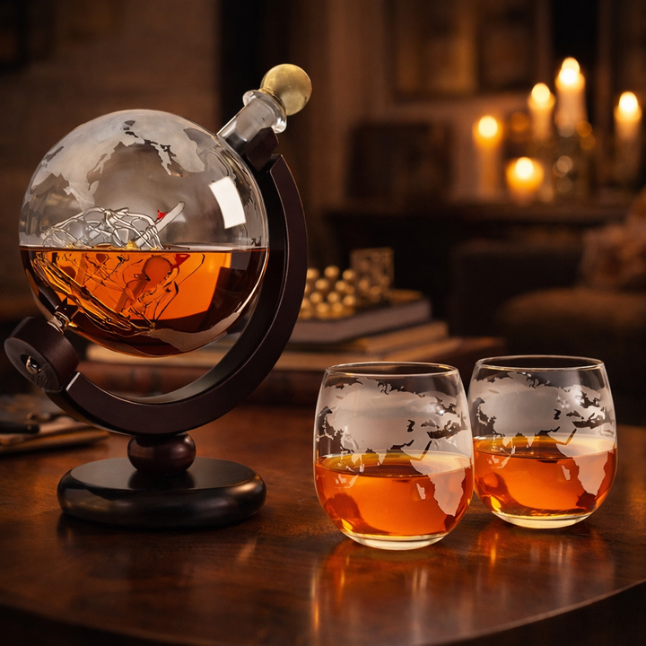 Whisky boce - Izdanje svjetske karte