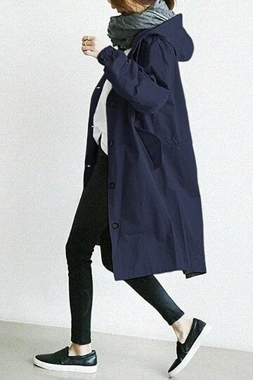 Mirna - Elegantan Vodoodbojni Trenchcoat