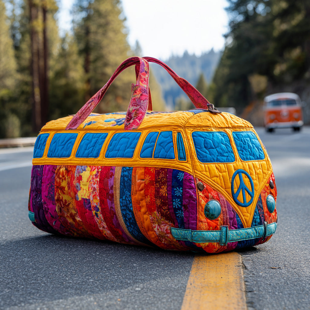 Quilted Travel Bag - Van Arc-en-ciel