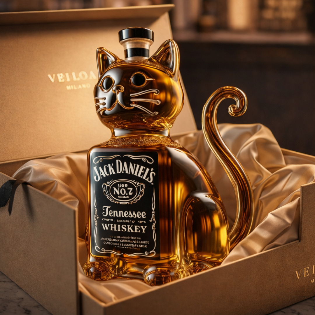 Whisky boce - Izdanje s mačkom