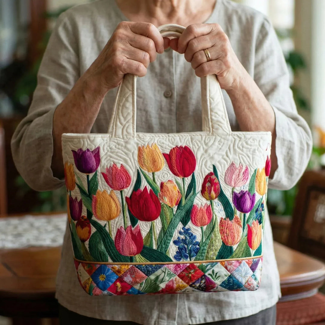 Torba za quiltanje Tulipani
